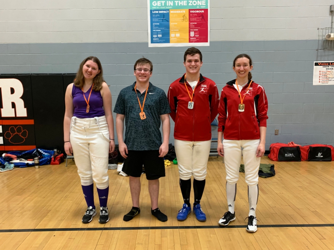Mixed Epee medalists